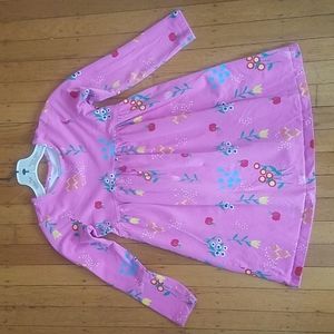 Hanna Andersson Pink Knit Dress Sz 8